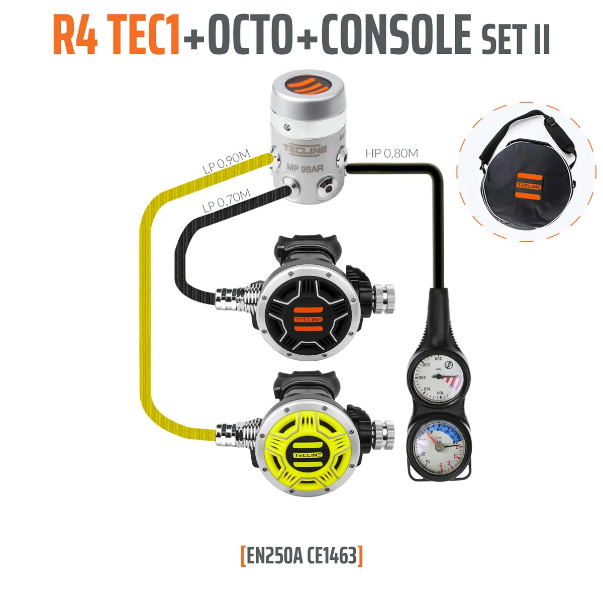 Regulador R4 TEC1 set II con octo y 2 elements consola - EN250A