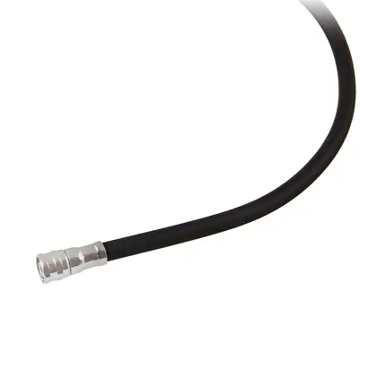 Latiguillos LP 0,55 m negro, goma
