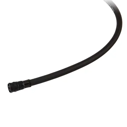 Latiguillos LP 0,60 m negro, goma - Military Line