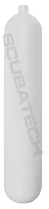 Botella 7 L 140 mm 232 bar, Eurocylinder - solo botella
