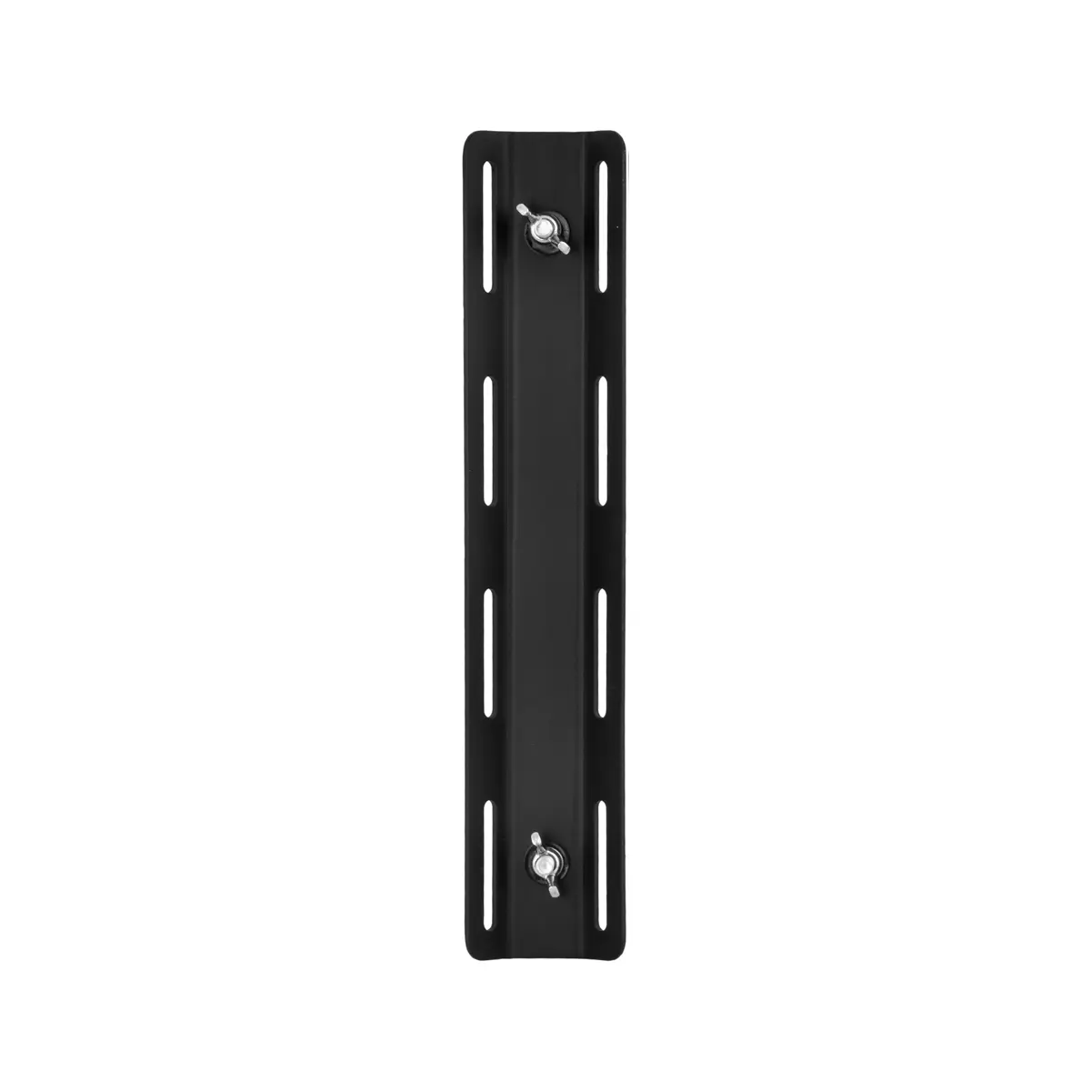 Monobotella aluminio adaptador con tornillos, negro - 7x36cm 270g