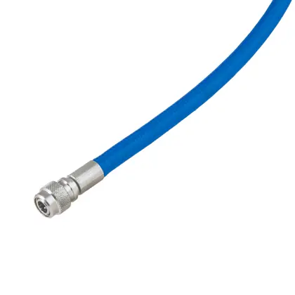 XTR inflator hose 0,56 m, blue