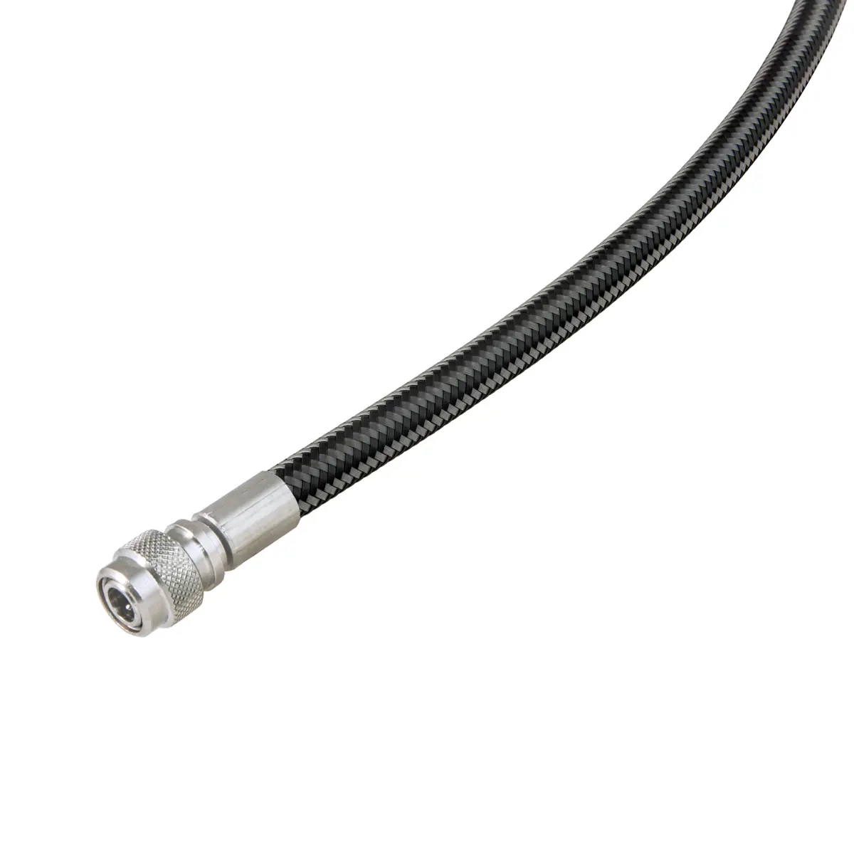 XTR inflator hose 0,51 m, Carbon