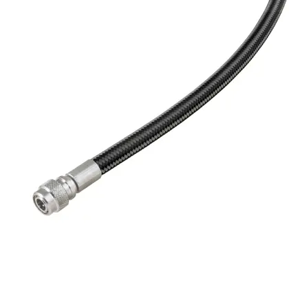 XTR inflator hose 0,51 m, Carbon