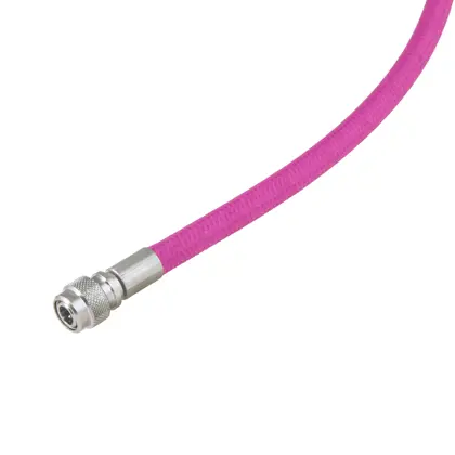 XTR inflator hose 0,56 m, pink
