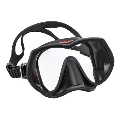 TecLine Frameless Super View máscara, negro