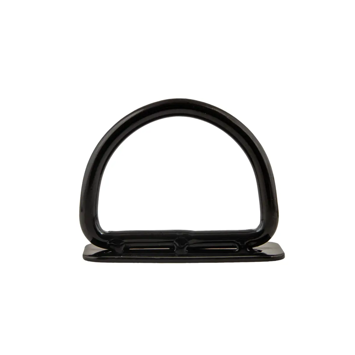 B-anilla on tri glide 90 degrees, negro - Military Line