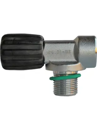 Mono grifería M25x2, 232 bar, para rebreather - Viton