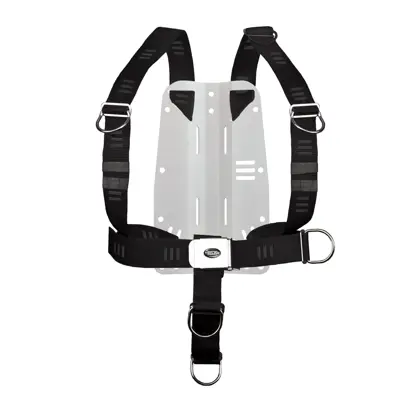 Arnés Tecline DIR soft cincha "E" - incl. 3 mm aluminio MIDI placas
