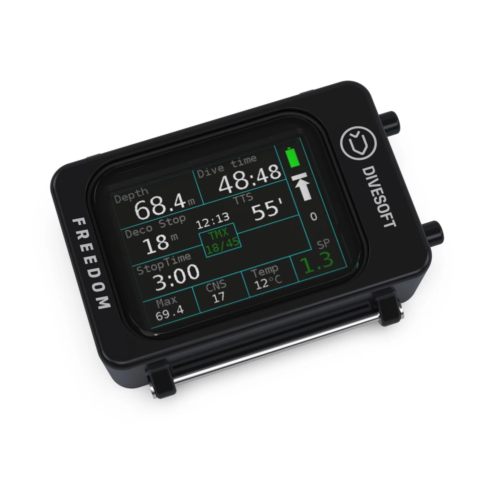 Freedom Advanced Nitrox to Closed Circuit (without cable)
