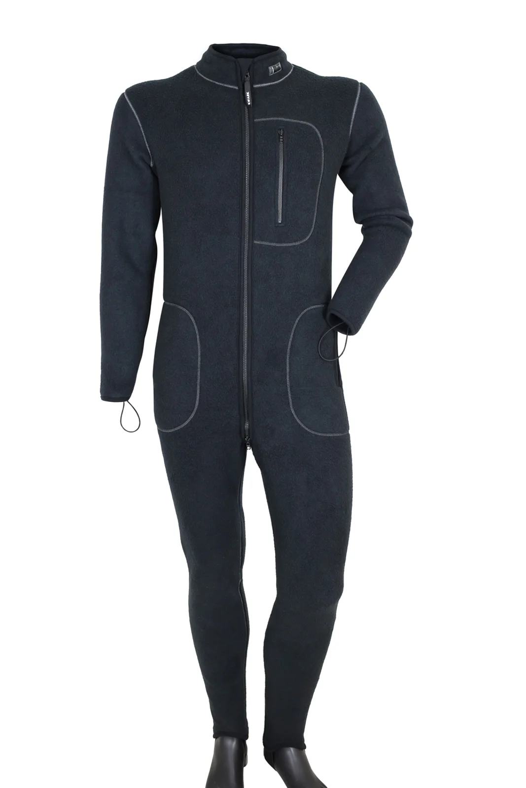 KWARK Navy overall, long zip, long legs and sleeves