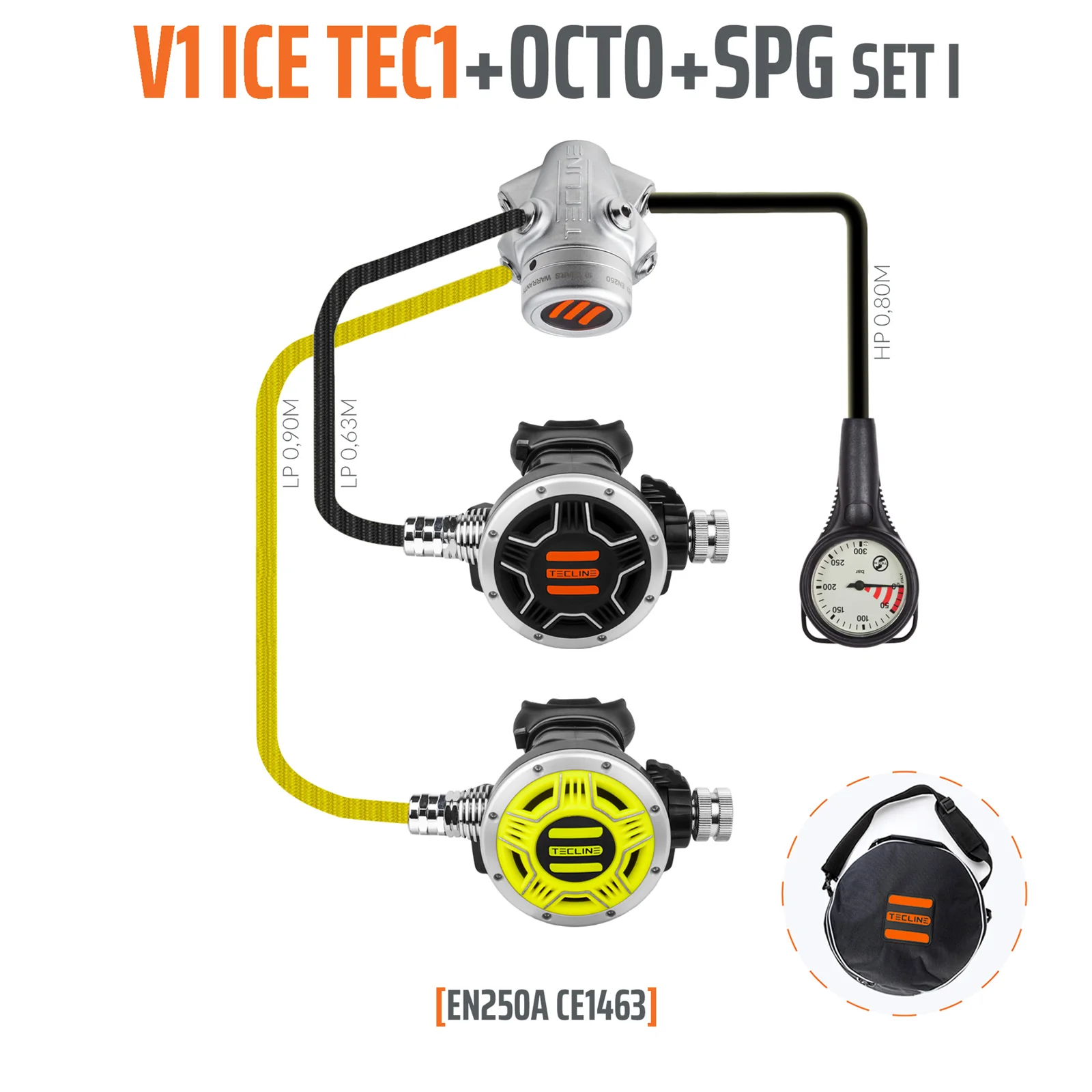 Regulador V1 ICE TEC1 set I con octo y SPG - EN250A