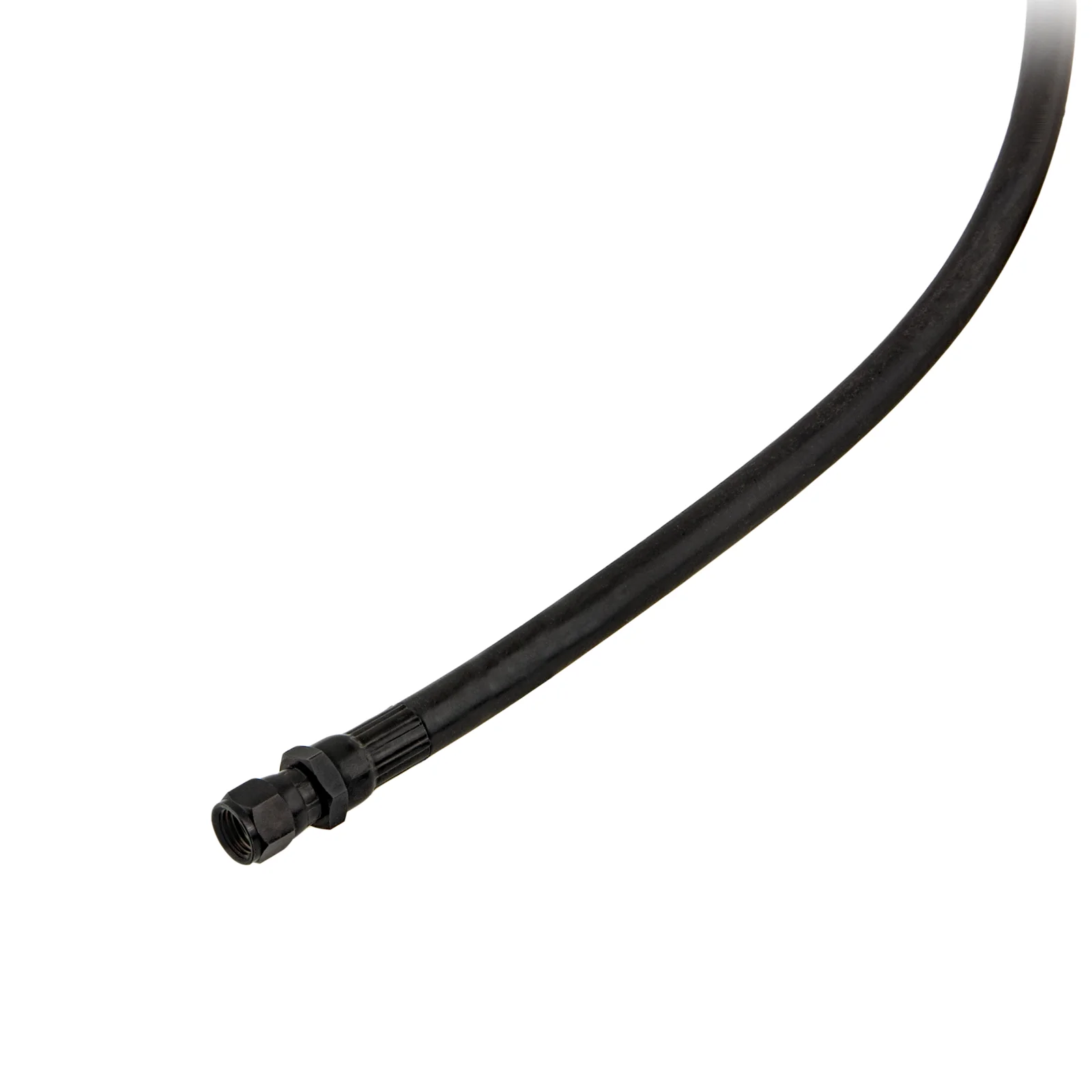 Latiguillos HP 0,60 m negro, goma - Military Line