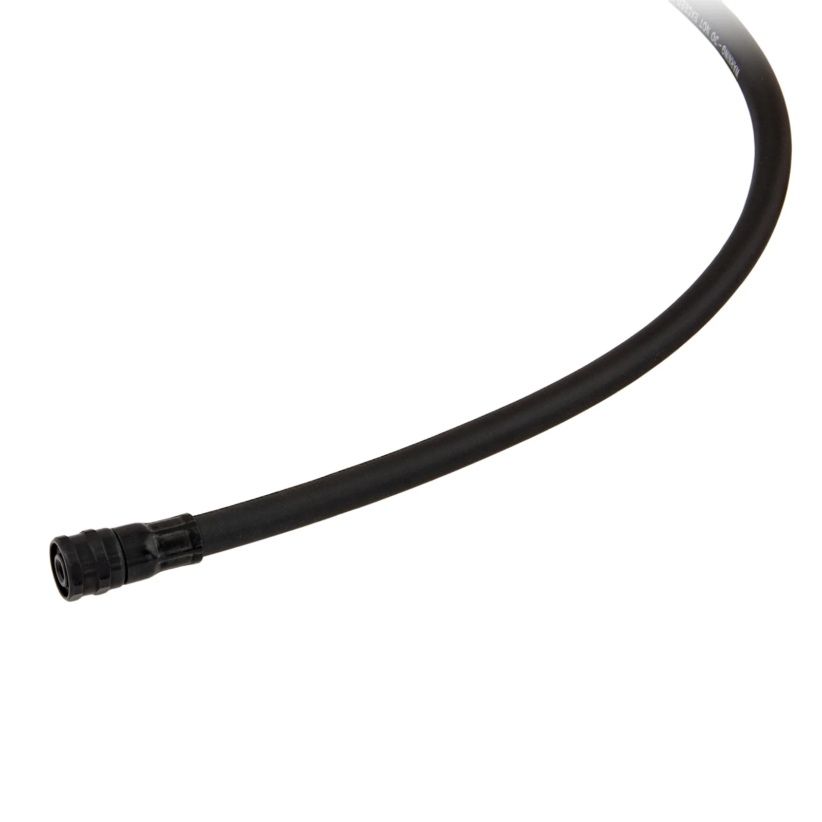 Latiguillos LP 0,65 m negro, goma - Military Line