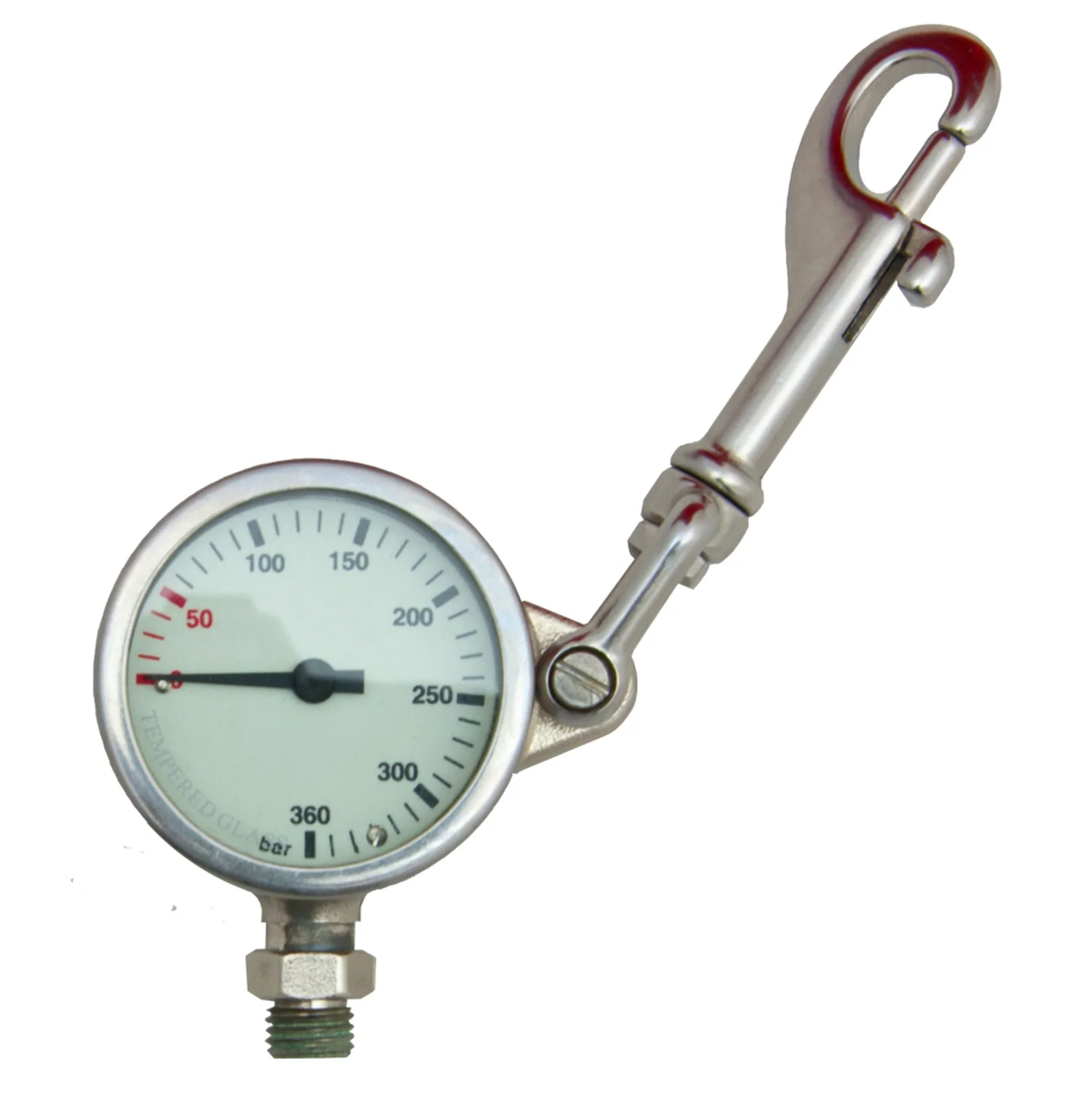 SPG 360 bar 52 mm with SS swivel snap