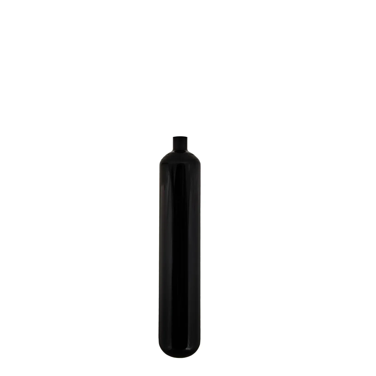 Botella 3 L 100 mm 230 bar, Eurocylinder, solo botella, negro - Military Line