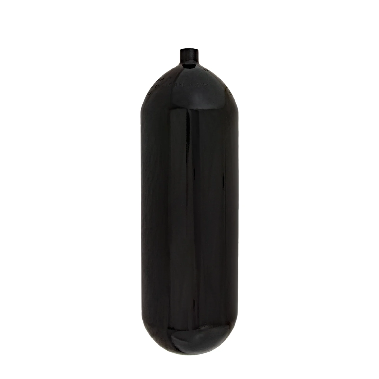 Botella 15 L 203 mm 232 bar, Eurocylinder, solo botella, negro - Military Line