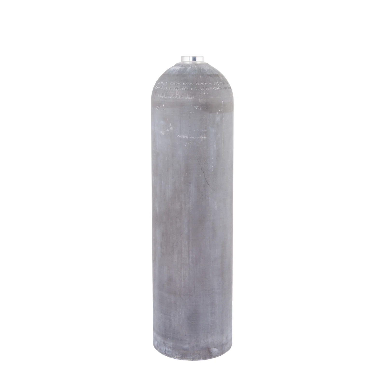 Aluminio botella 11,1 L 200 bar, Polaris, natural (S080) - solo botella