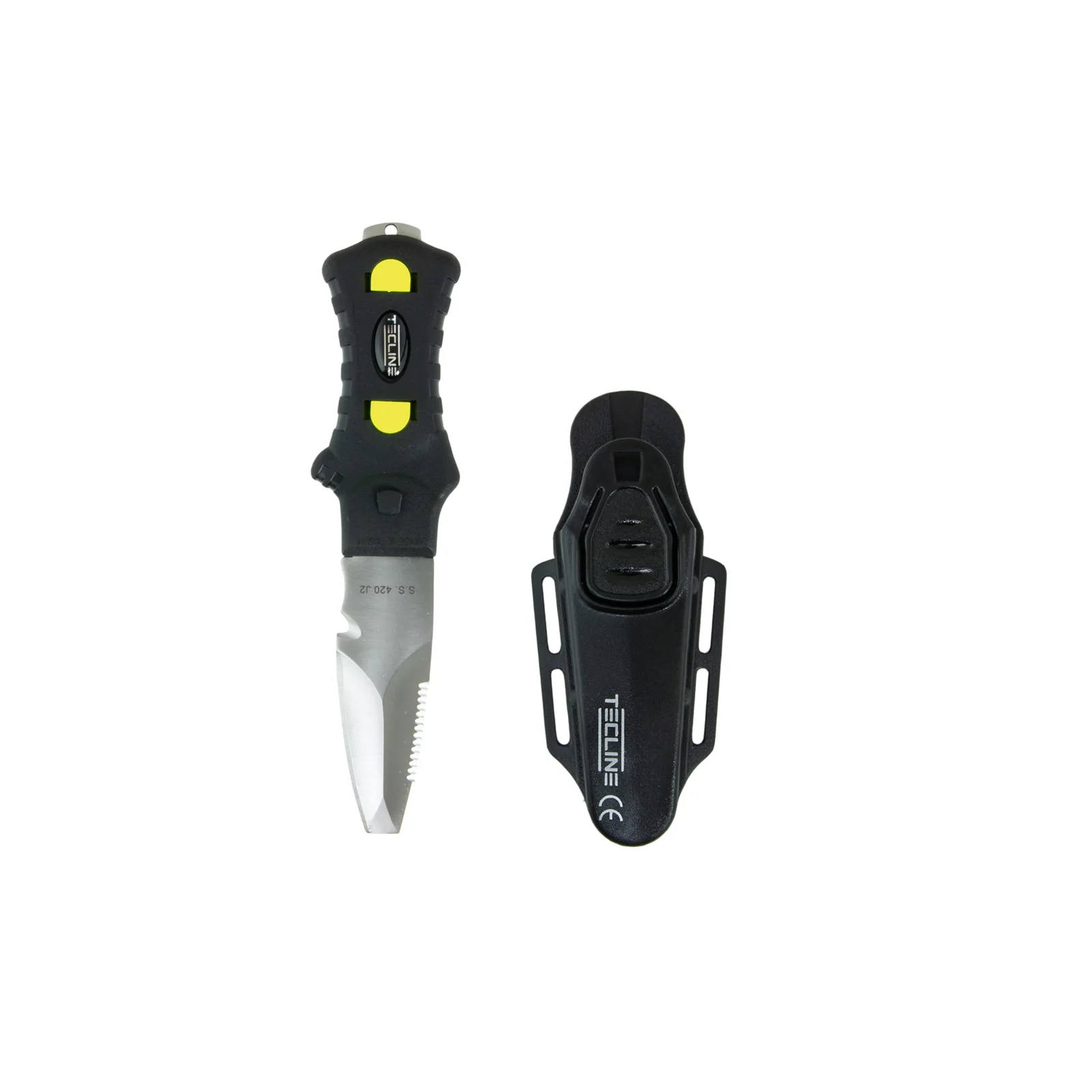 Cuchillo Minirazor Beta negro, plástico soporte