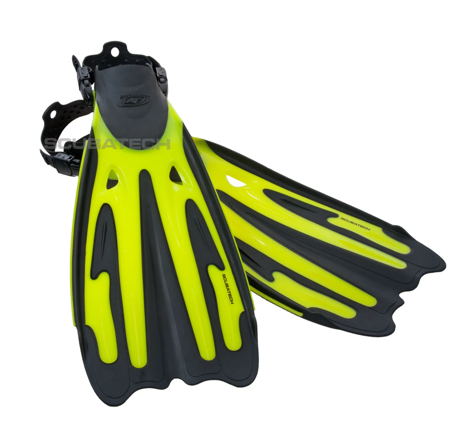 Fins Tiara Pro, neon yellow L/XL