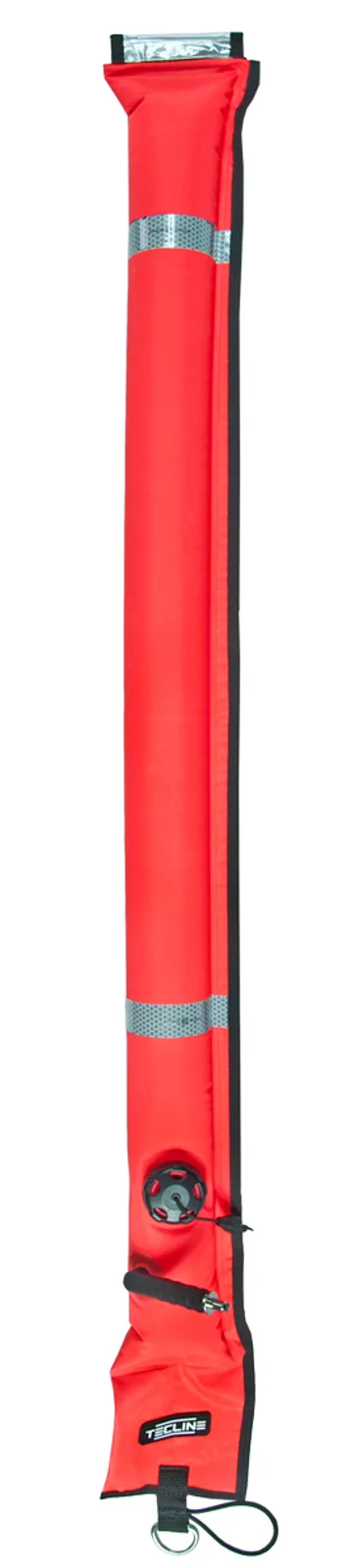 Closed boya 11/117 cm, OPR grifería, metal oral grifería, con D-rings - naranja