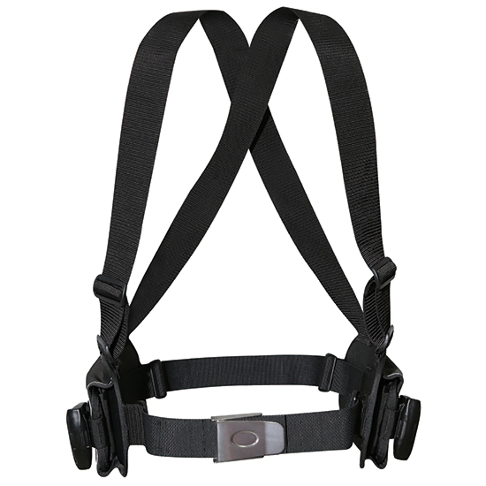 Weight belt with suspenders