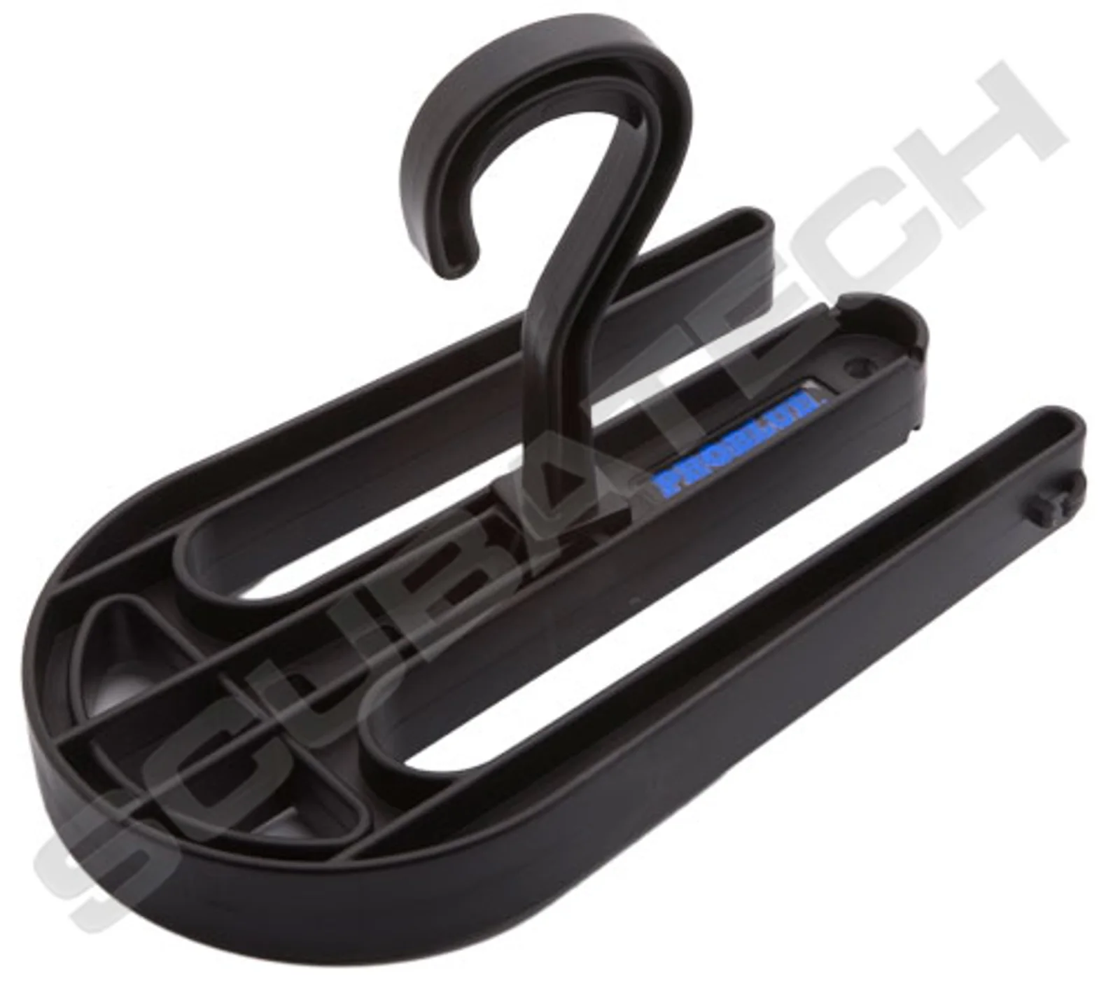 Hanger for dry suits with boots