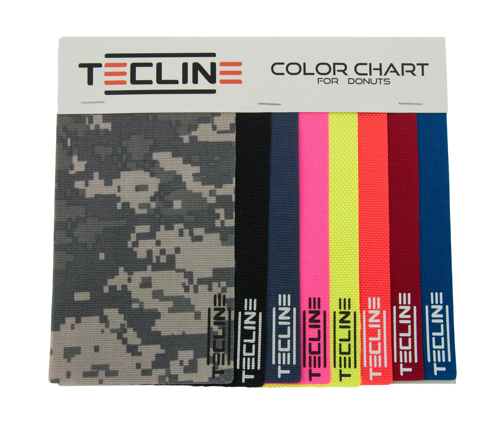 Fabric color chart para Donuts