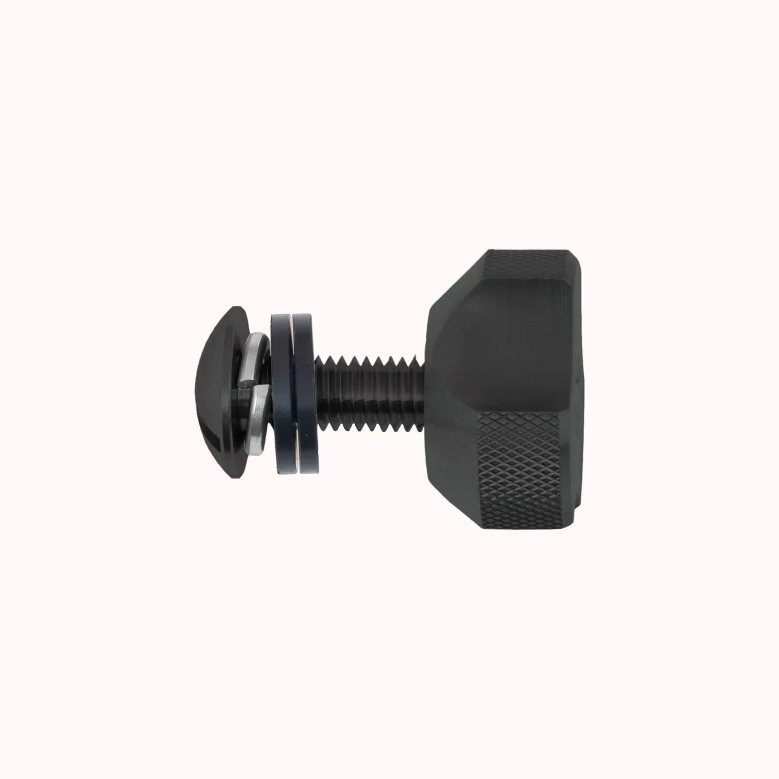 Tornillo titanio negro para adaptador monobotella