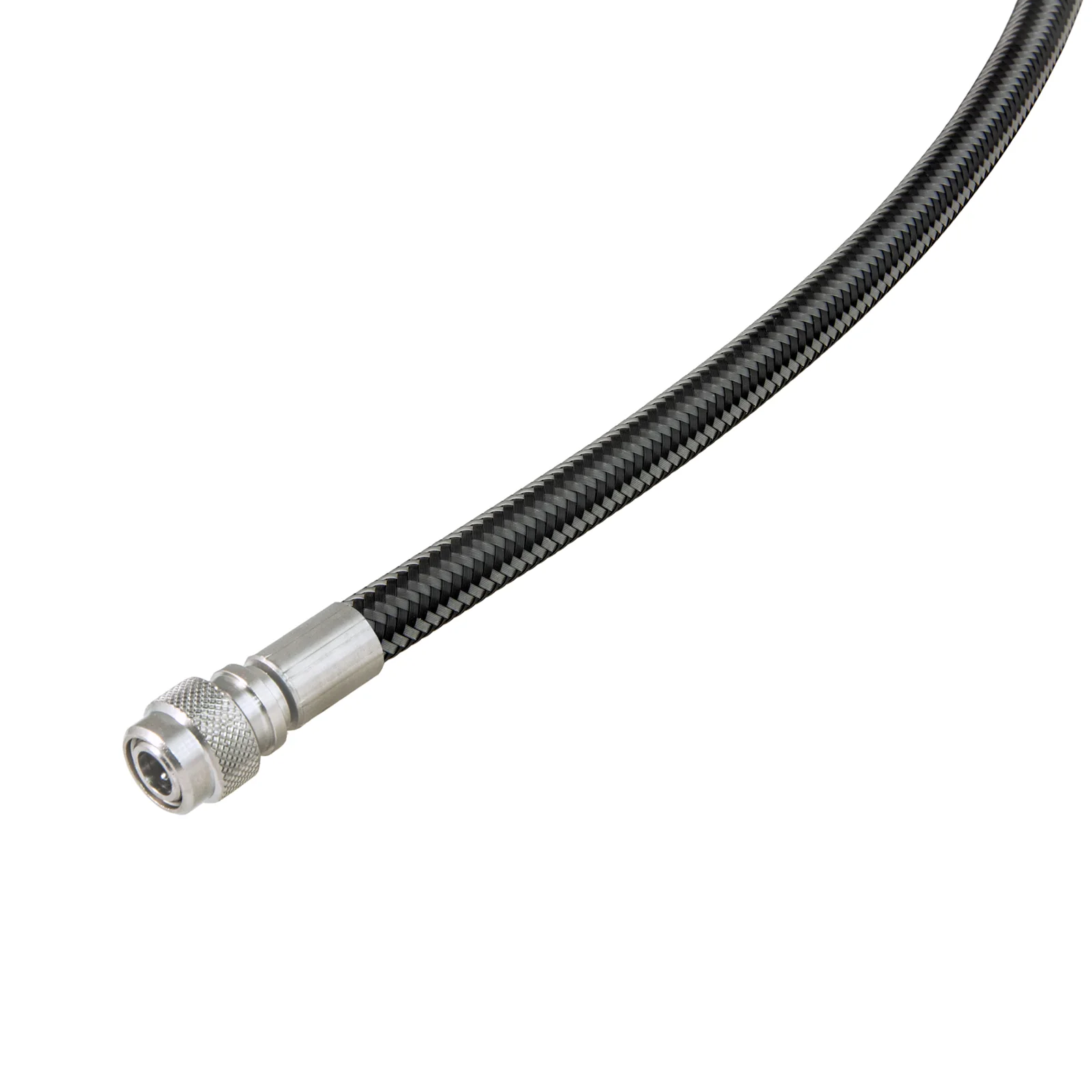 XTR inflator hose 0,90 m, Carbon