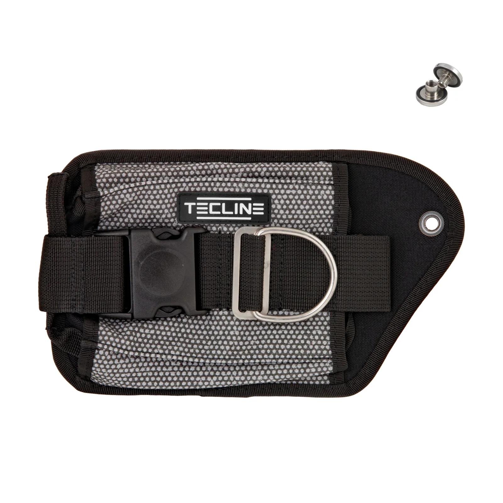 Double bolsillo de lastre gris Kevlar, izquierda - Tecline