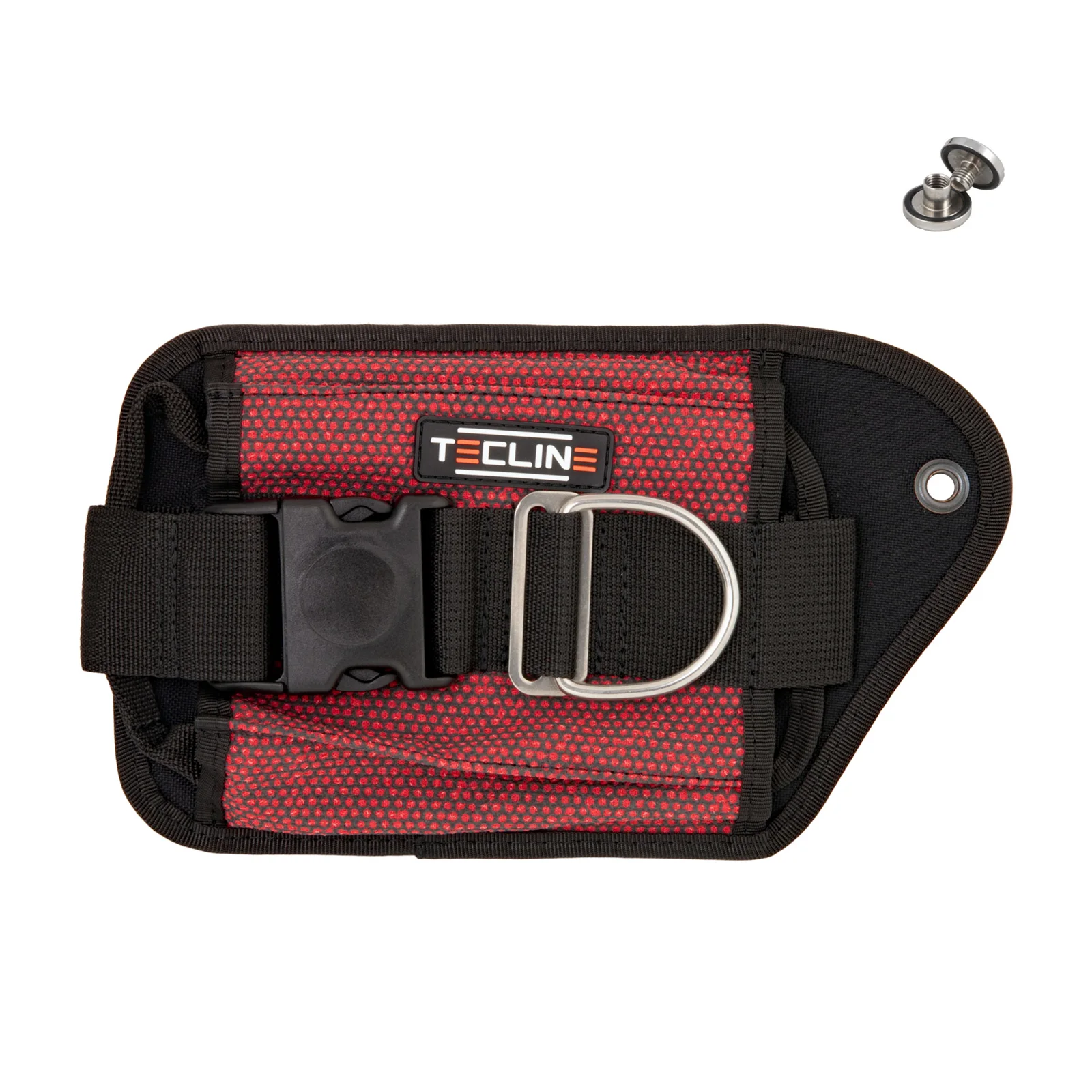 Double bolsillo de lastre rojo Kevlar, izquierda - Tecline