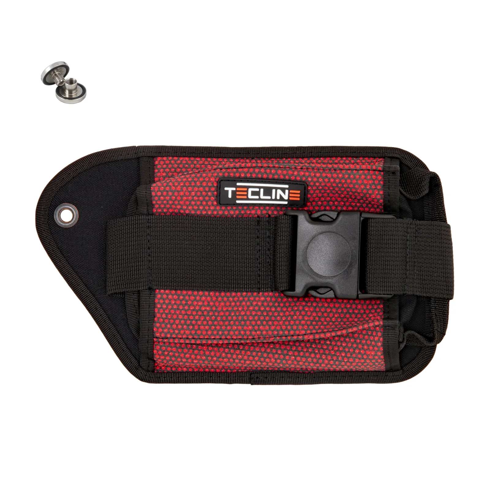 Double bolsillo de lastre rojo Kevlar, derecha - Tecline
