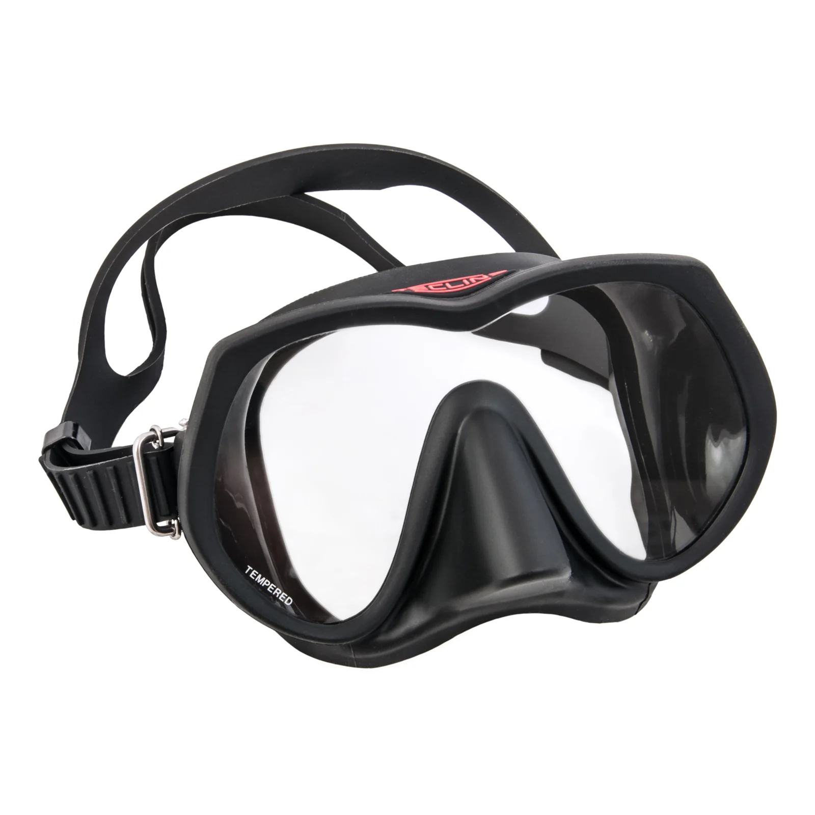 TecLine Frameless Super View máscara, negro
