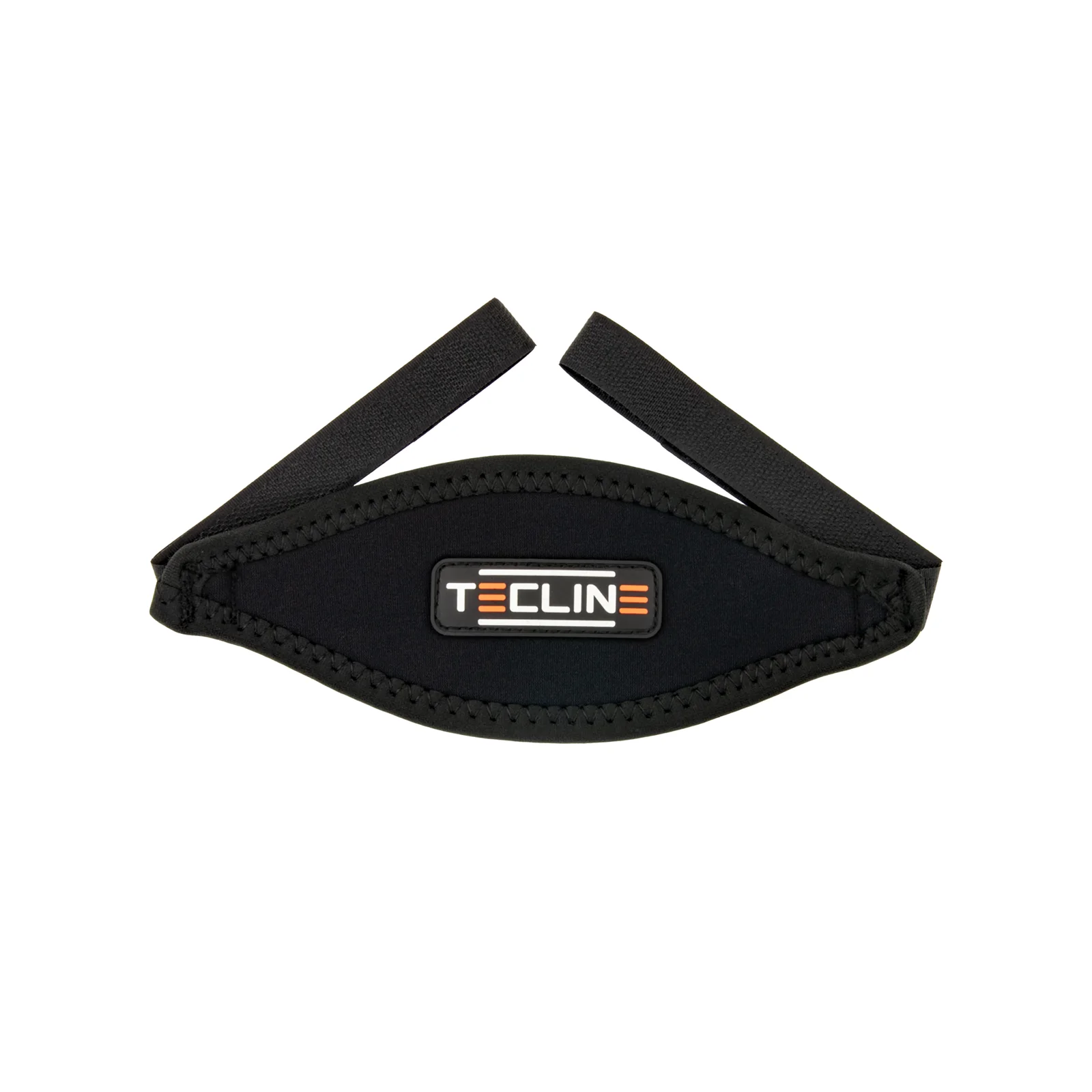 Neopreno máscara strap con velcro 16mm wide - TecLine logo