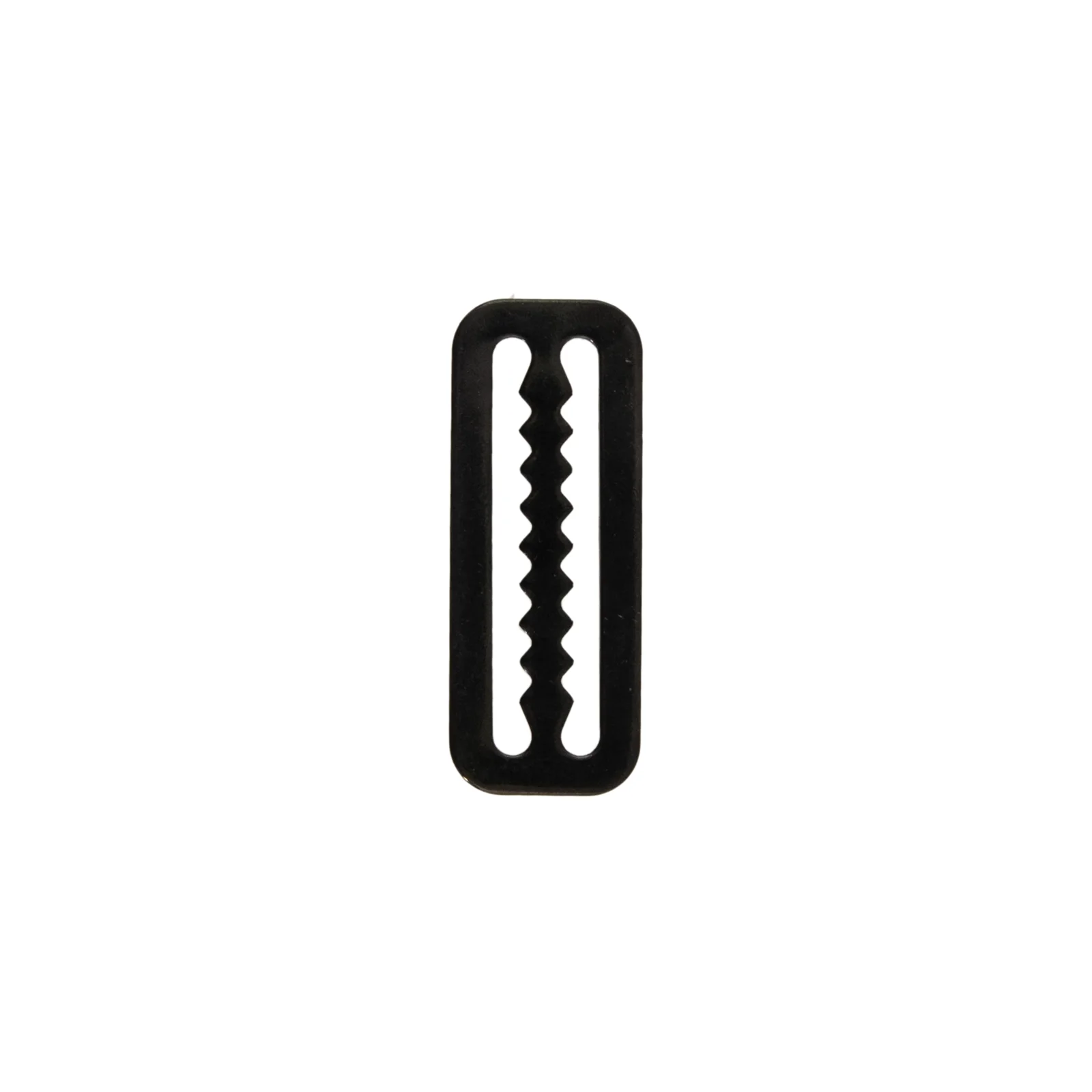 Serrated triglider negro 24x60 mm para cincha belt 50 mm - Military Line