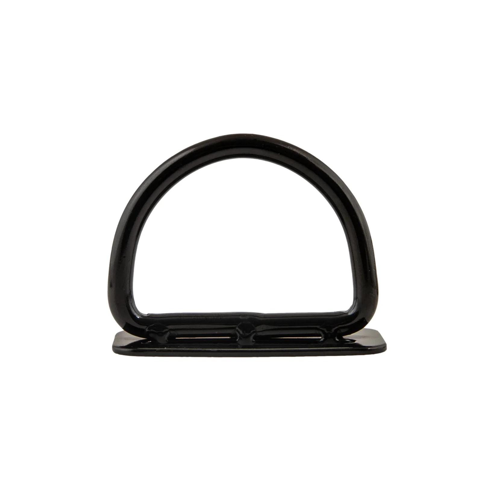 B-anilla on tri glide 90 degrees, negro - Military Line