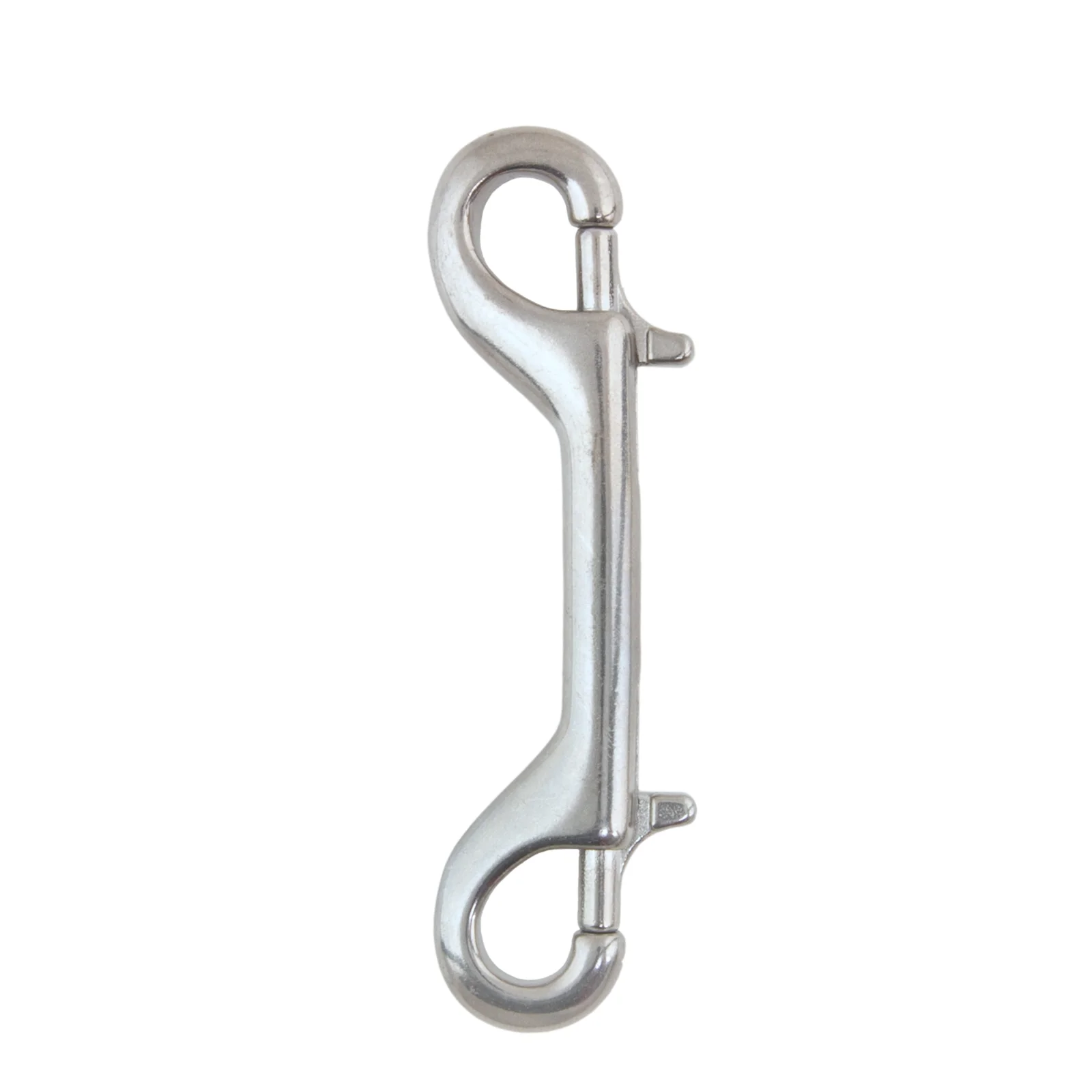 Inox double ender snap 115 mm