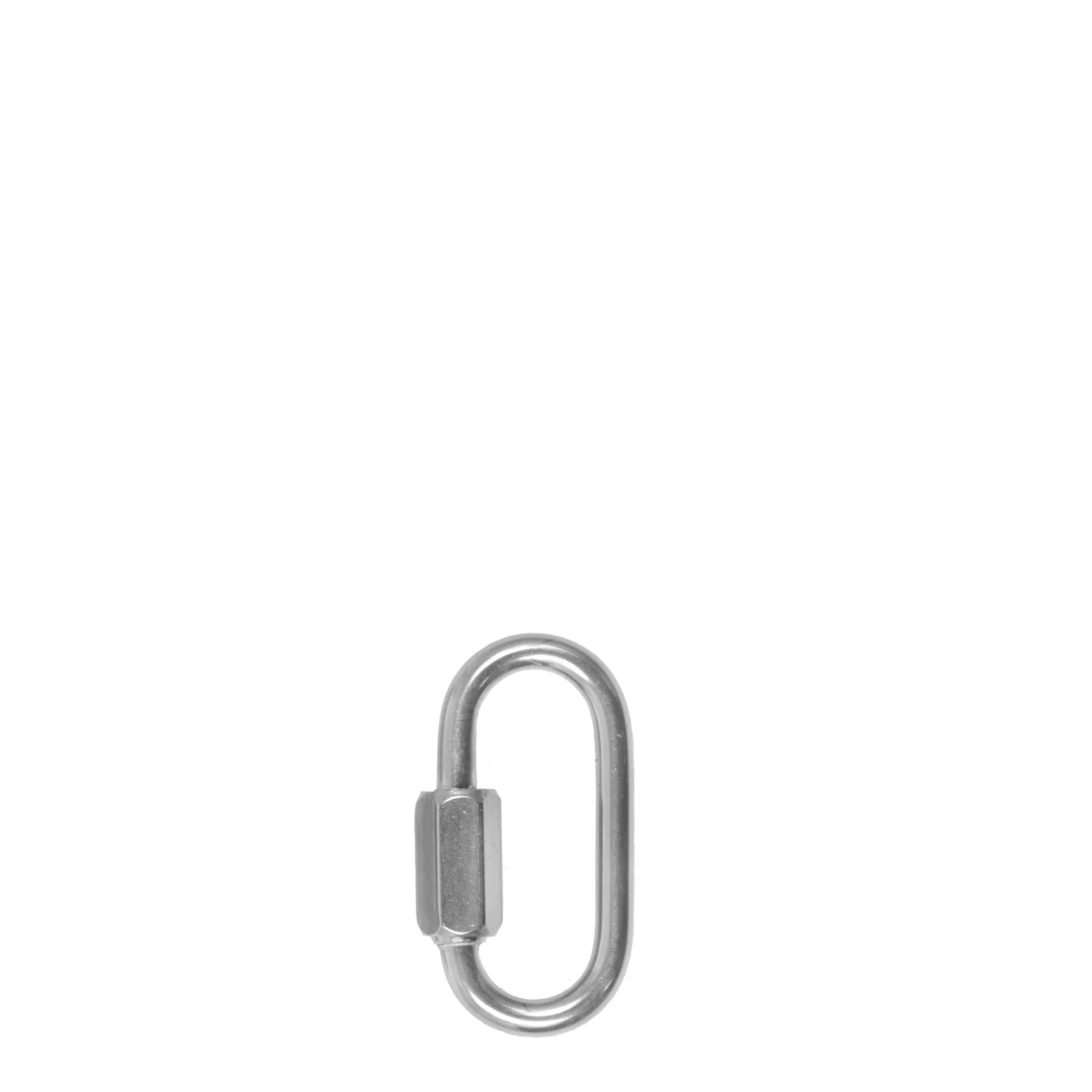 Inox oval snap con tuerca 50 mm