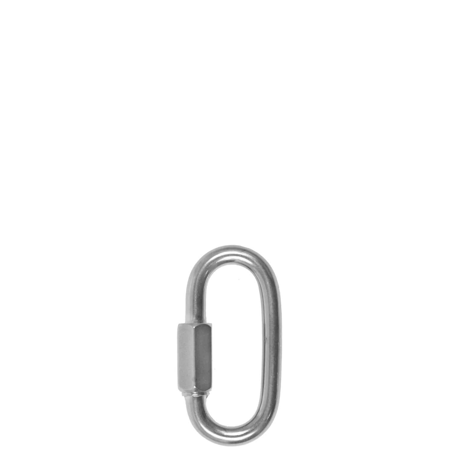 Inox oval snap con tuerca 60 mm