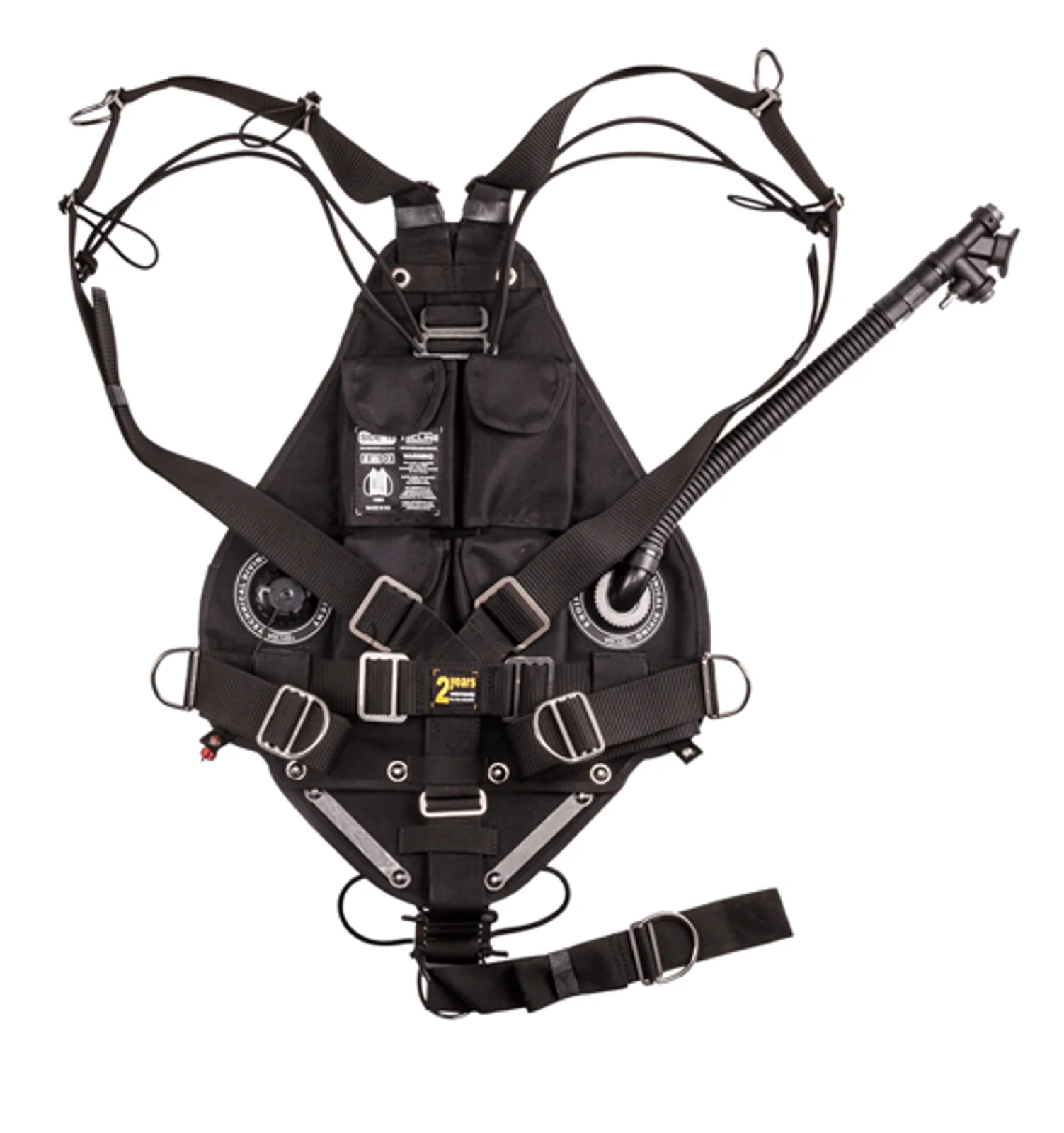 Sidemount BCD SIDE 16 Avenger Maya, rojo - 16 kg flotabilidad