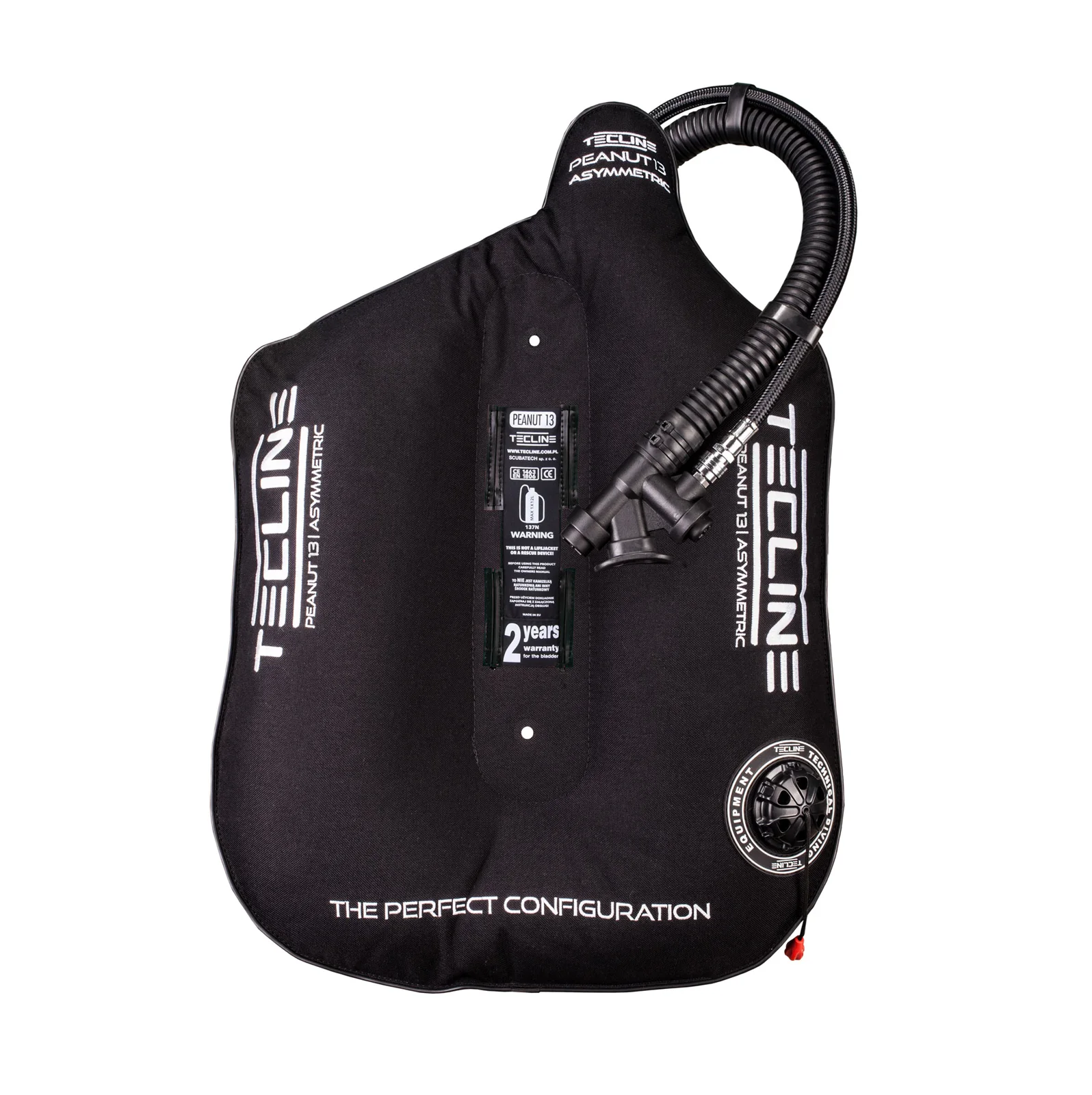Peanut 13 negro (13kg/28lbs) para mono botella