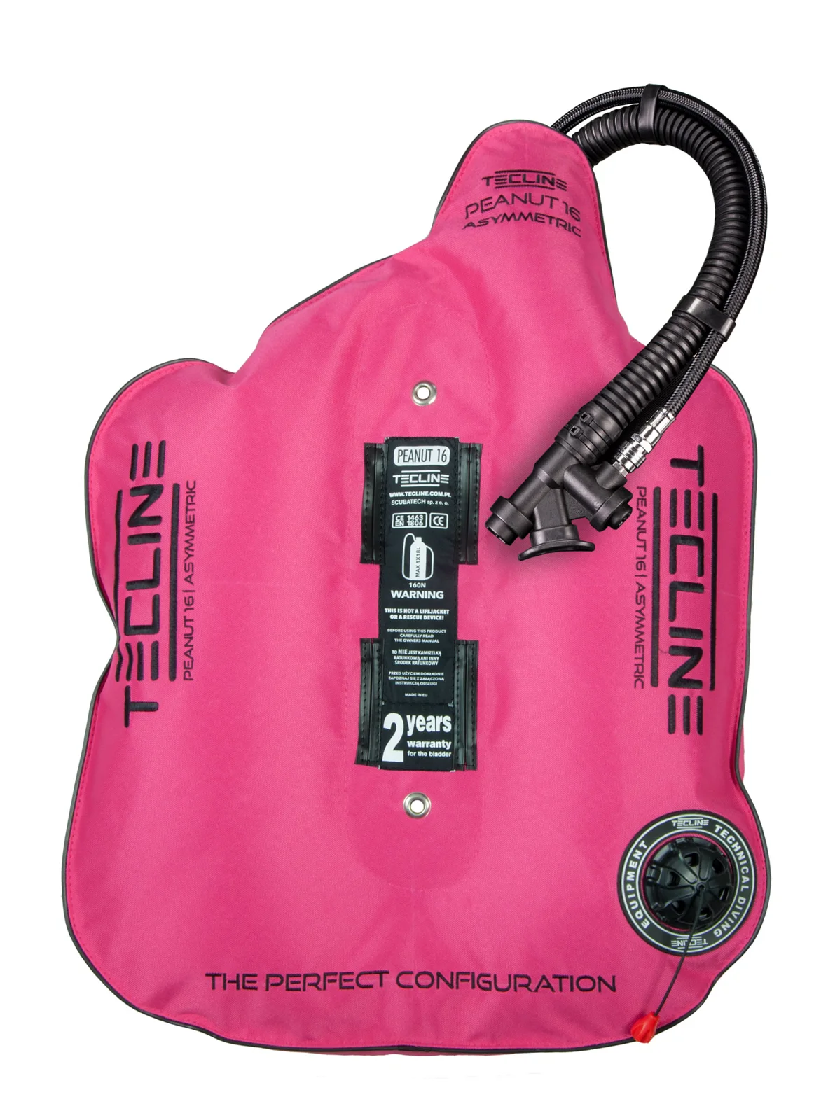 Peanut 16 rosa (16kg/35lbs) para mono botella - weight 0,89 kg
