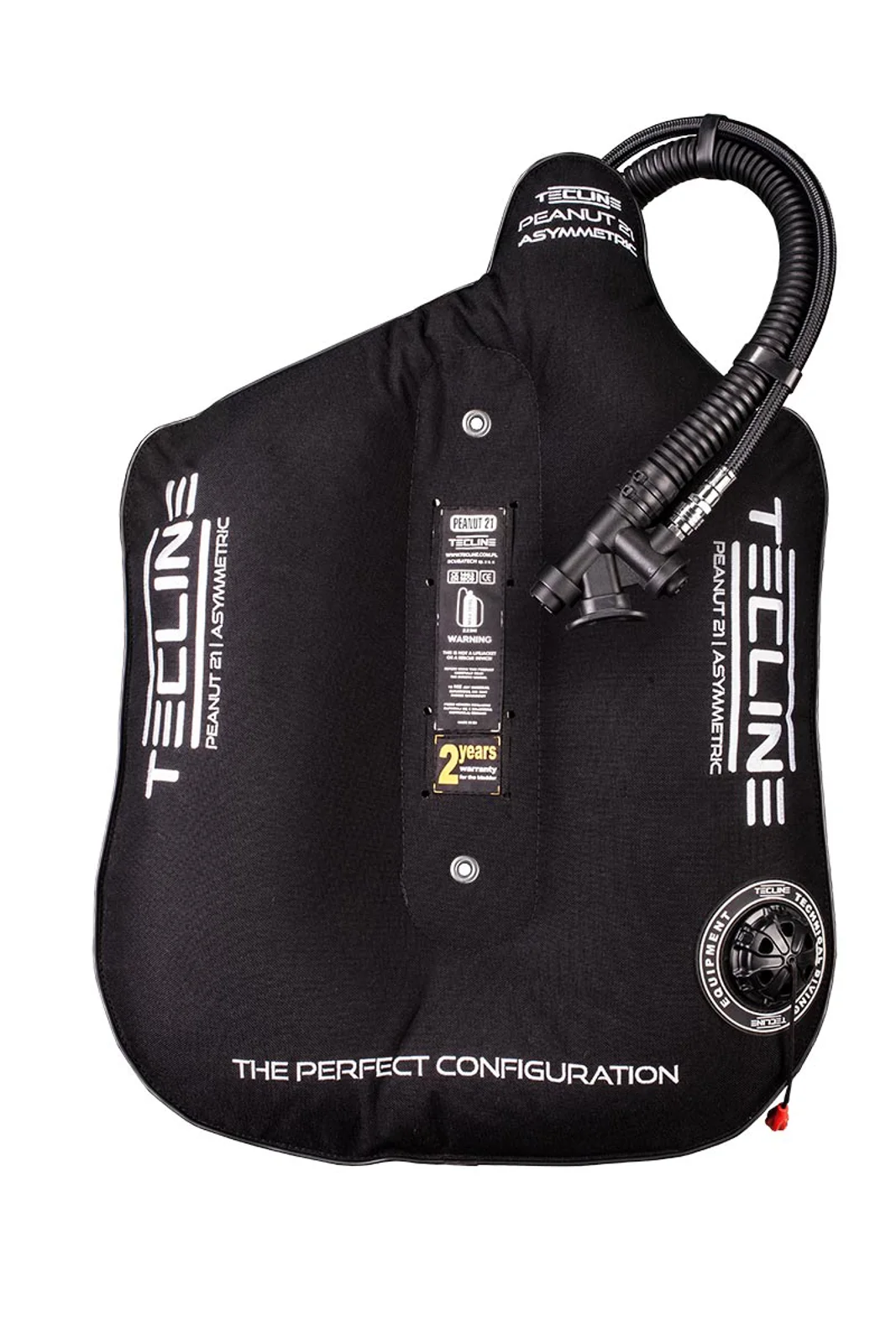 Peanut 21 negro (21kg/46lbs) para mono botella - weight 0,95 kg