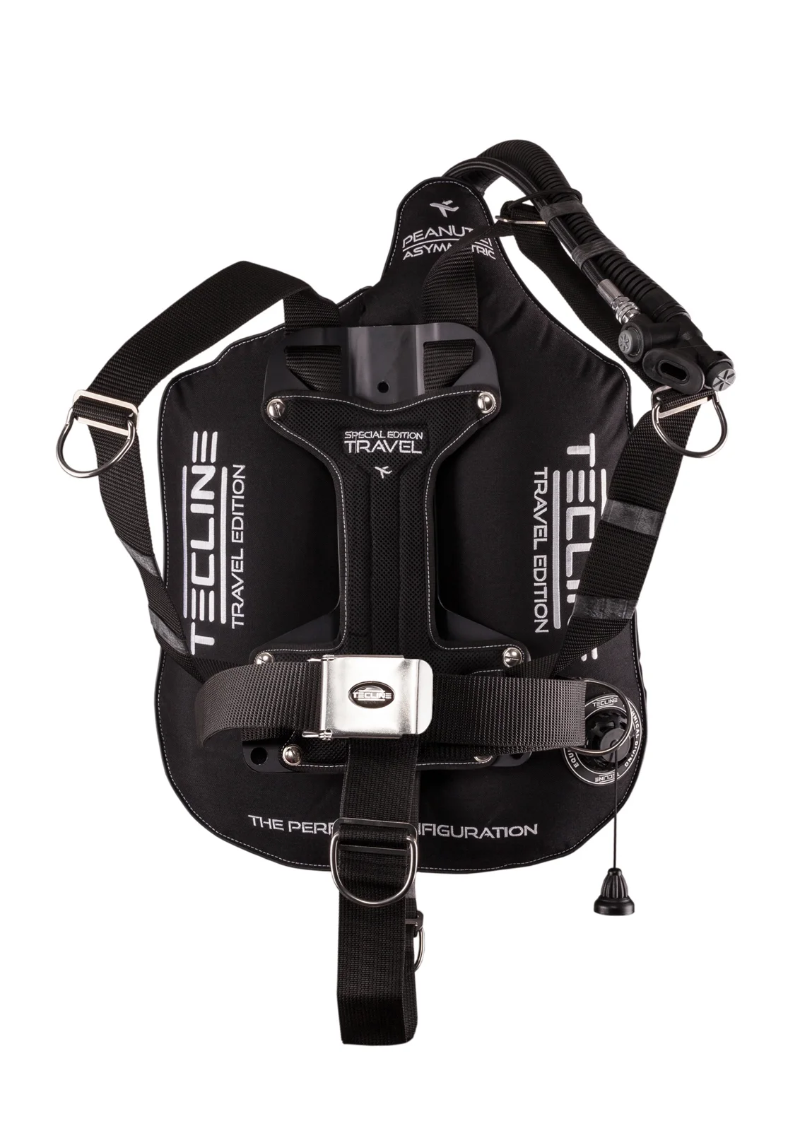 Peanut 16 (16 kg/35 lb) - set ultraligero de viaje con placa de aluminio H - peso 2,79 kg