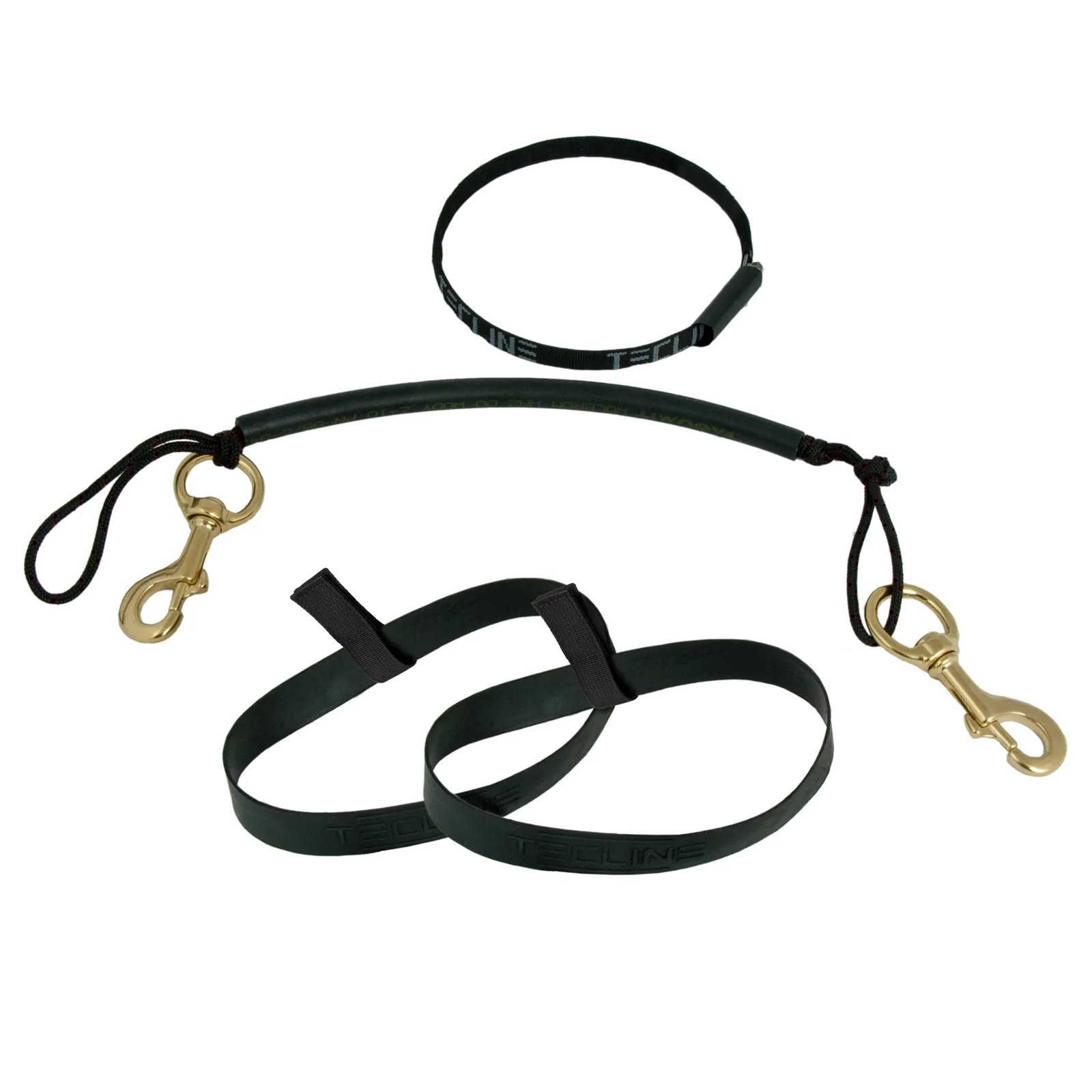 Stage kit de rigging para 7L, latón mosquetones inox 120 mm, goma bands