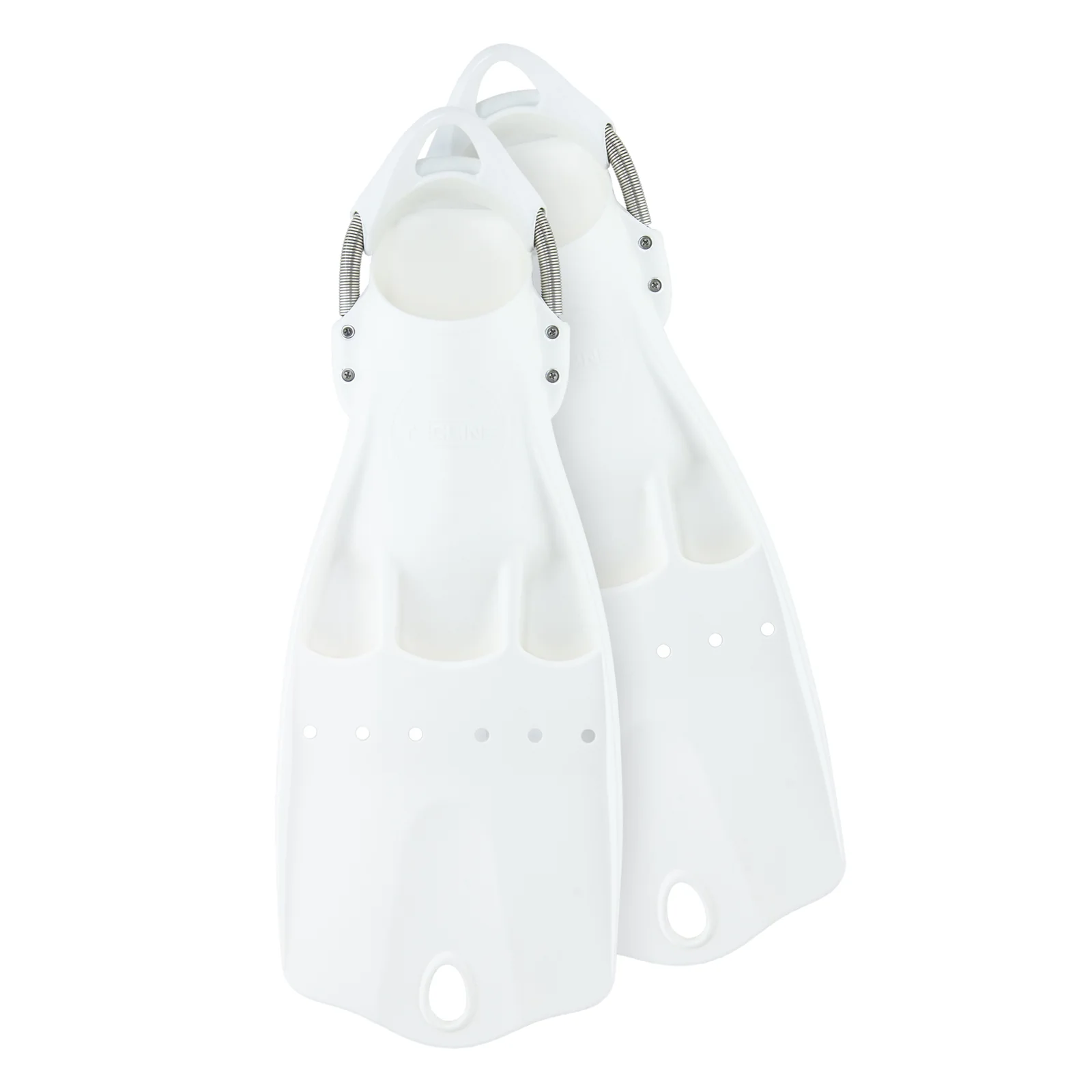 LightJet aletas - positiva flotabilidad, con inox muelles para aletas L - blanco